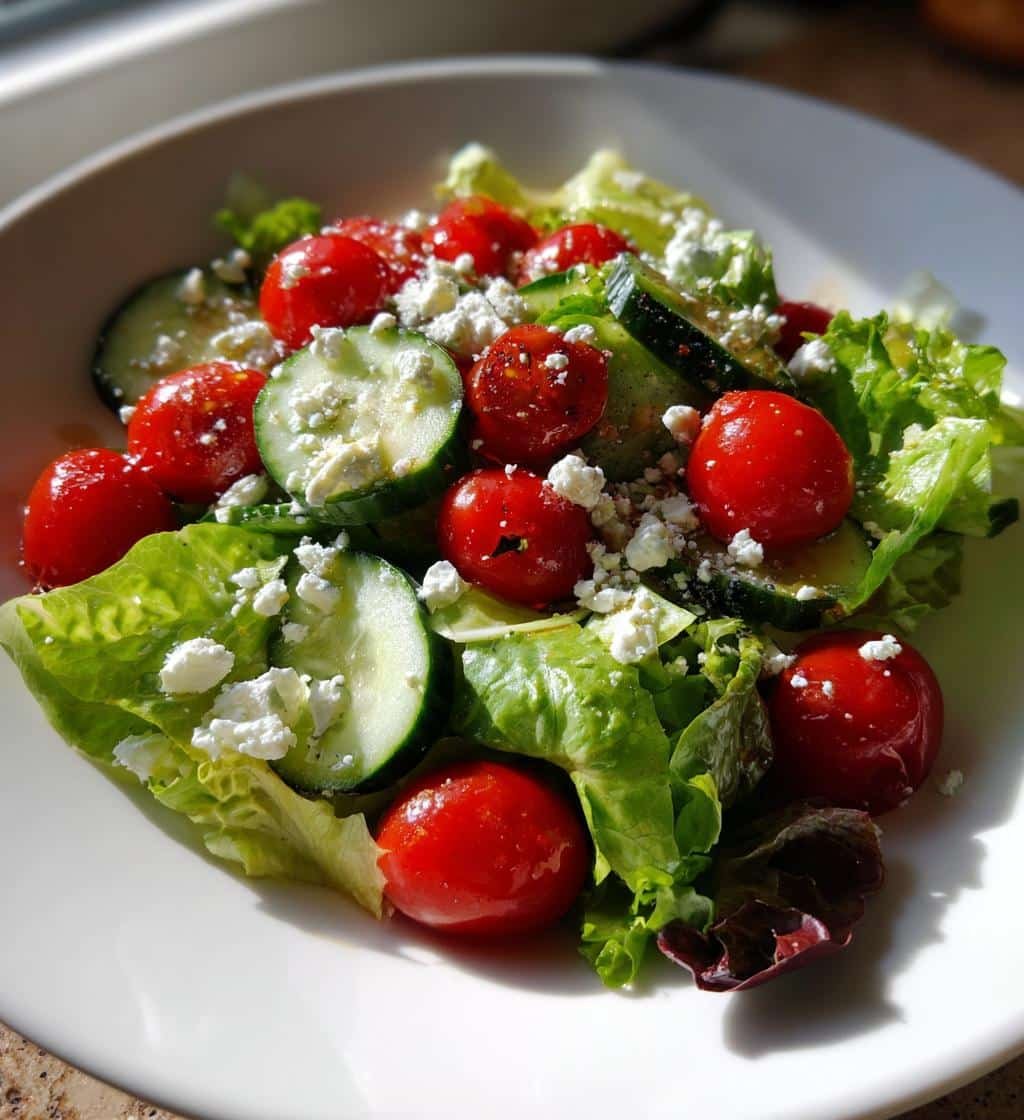 spring lettuce salad delicious fresh recipe - detail 1