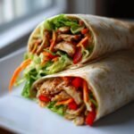 teriyaki chicken wrap