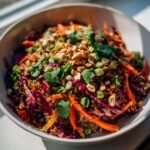 thai quinoa crunch salad