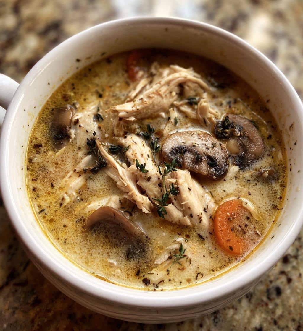 30-Minute Ultimate Rotisserie Chicken Mushroom Soup Bliss 3 ultimate rotisserie chicken mushroom soup recipe delight - detail 1