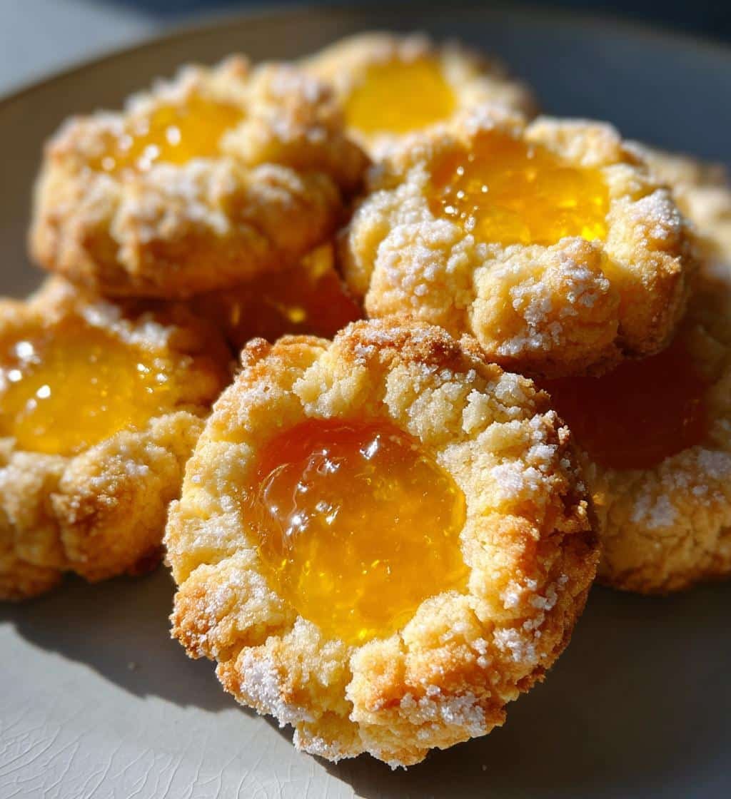 zesty lemon curd thumbprint cookies a sweet delight - detail 1