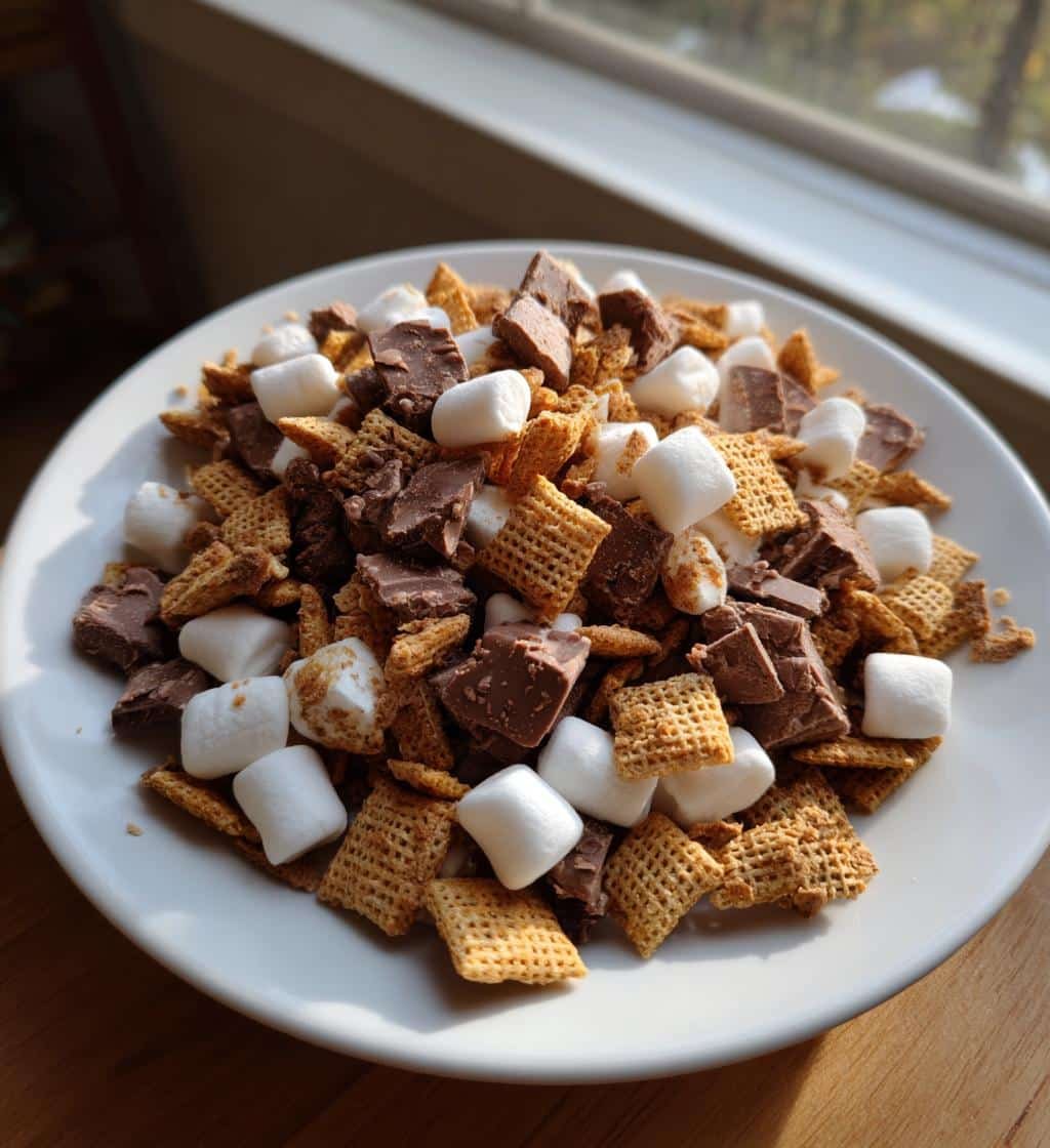 Irresistible 5-Minute Fannie May S'mores Snack Mix Recipe 3 fannie may smores snack mix recipe - detail 1