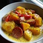 ginataang kalabasa na may longanisa recipe