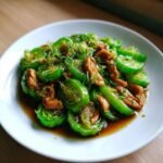 how to cook ginisang ampalaya na may toyomansi