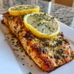 Air Fryer Lemon Garlic Salmon