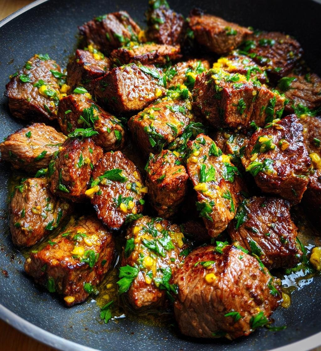 Air Fryer Steak Bites with Garlic Butter: 20 Minutes to Bliss 3 Air Fryer Steak Bites with Garlic Butter - detail 1
