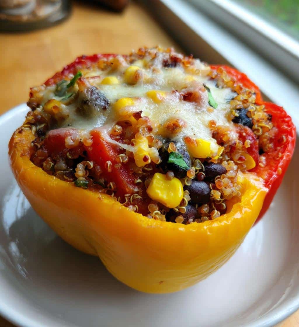 Air Fryer Stuffed Bell Peppers: 7 Reasons to Love Them 3 Air Fryer Stuffed Bell Peppers - detail 1